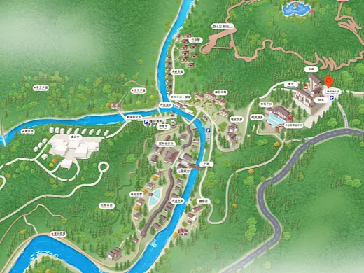 浚县结合景区手绘地图智慧导览和720全景技术，可以让景区更加“动”起来，为游客提供更加身临其境的导览体验。